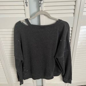 Distressed Betsy Johnson sweatshirt